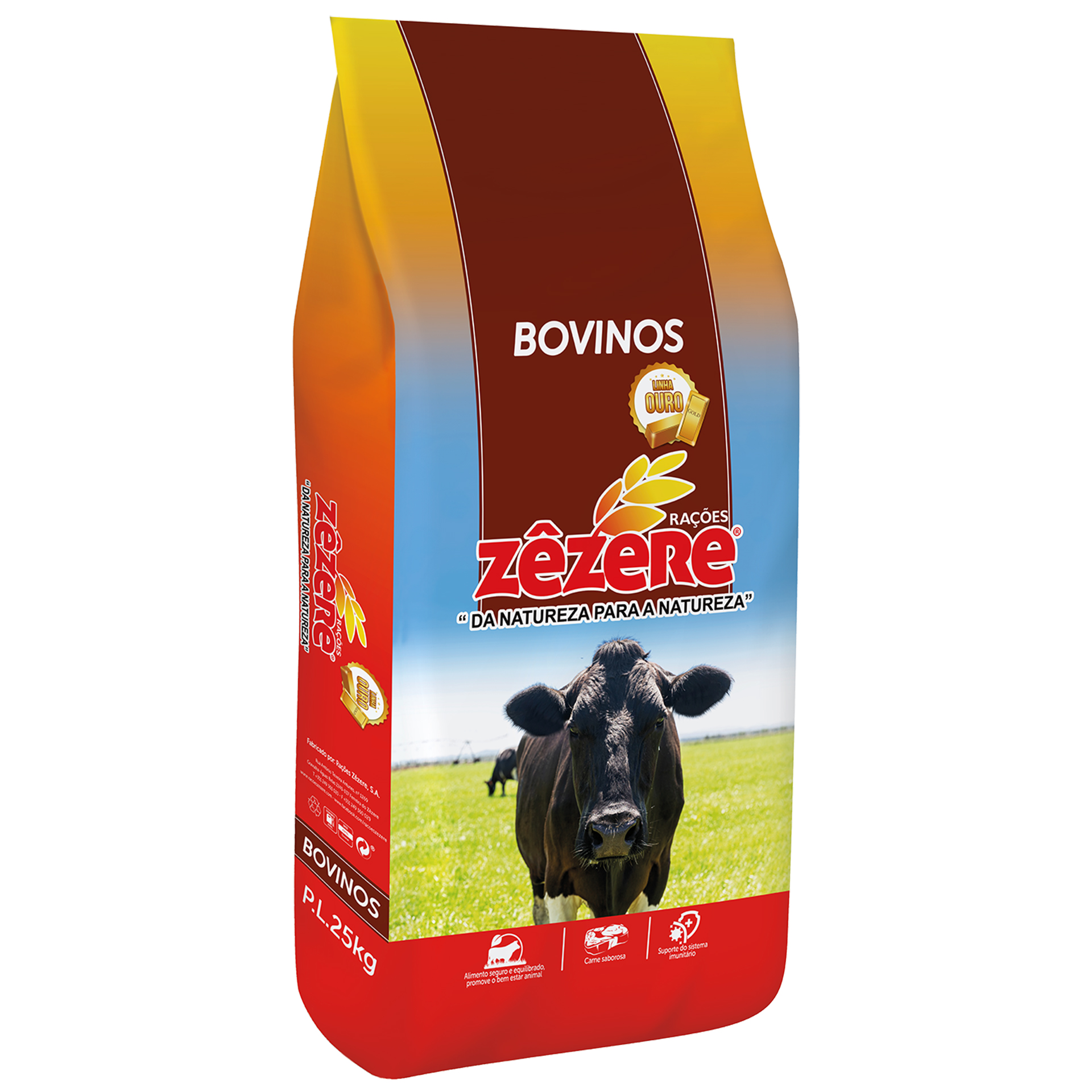 Ração Granulado Vitelão 25 KG ZÊZERE OURO