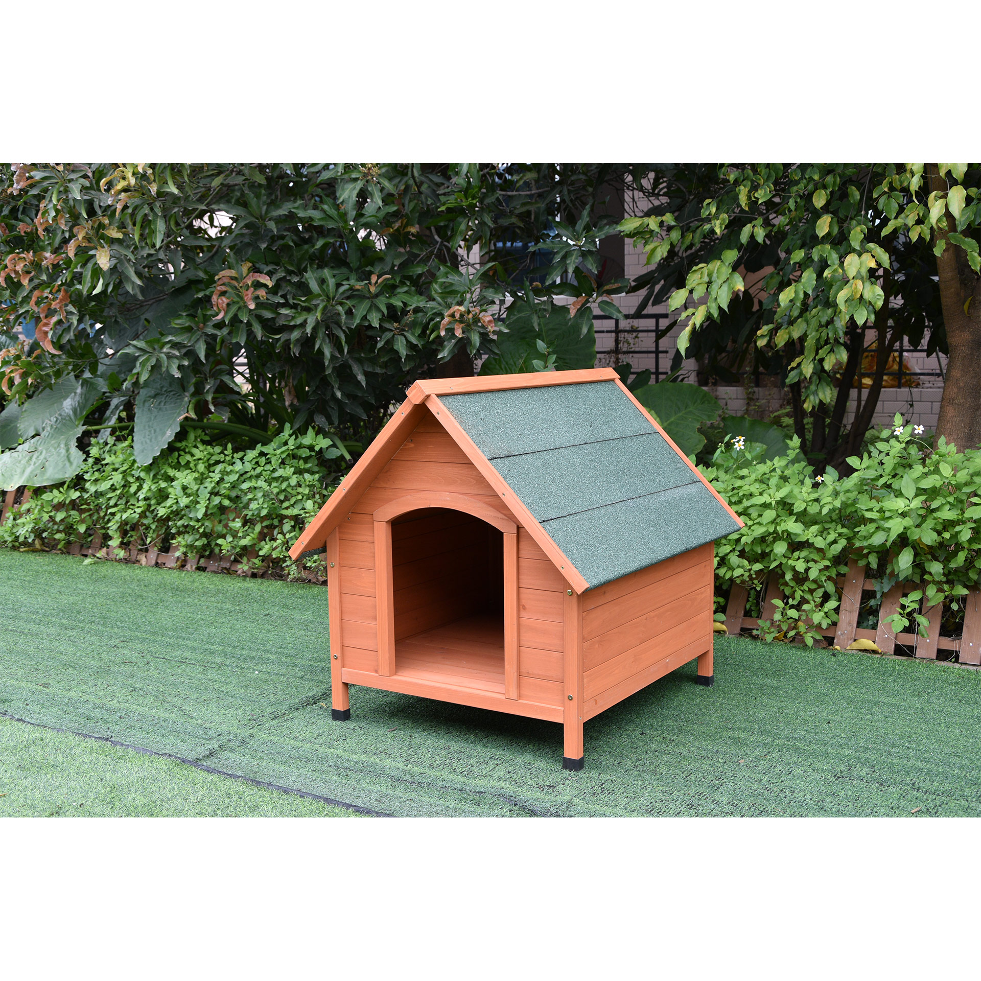 Casota De Madeira Para Cão 85X102X88 CM NATURAL HOUSE