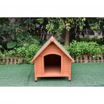 Casota De Madeira Para Cão 85X102X88 CM NATURAL HOUSE Casota De Madeira Para Cão 85X102X88 CM NATURAL HOUSE