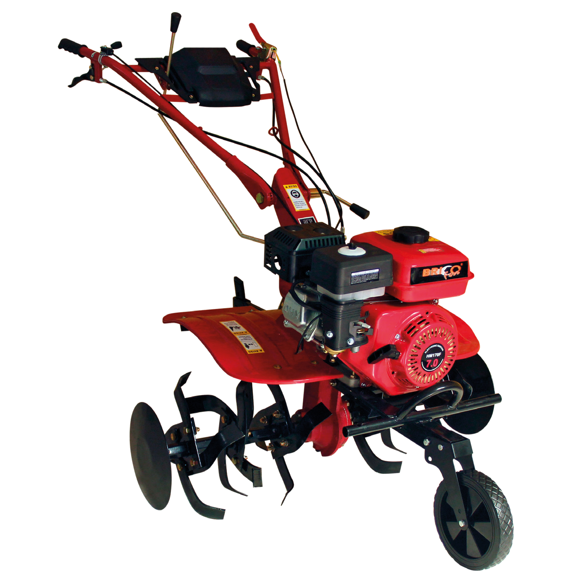 Motoenxada Gasolina Transmissão Direta 7HP BRICOFE