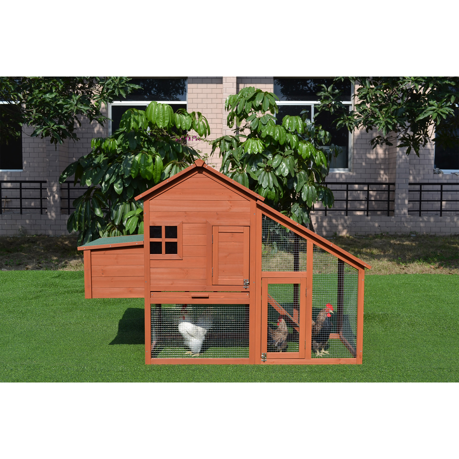 Gaiola Em Madeira p/Galinha Mod. Amesterdam