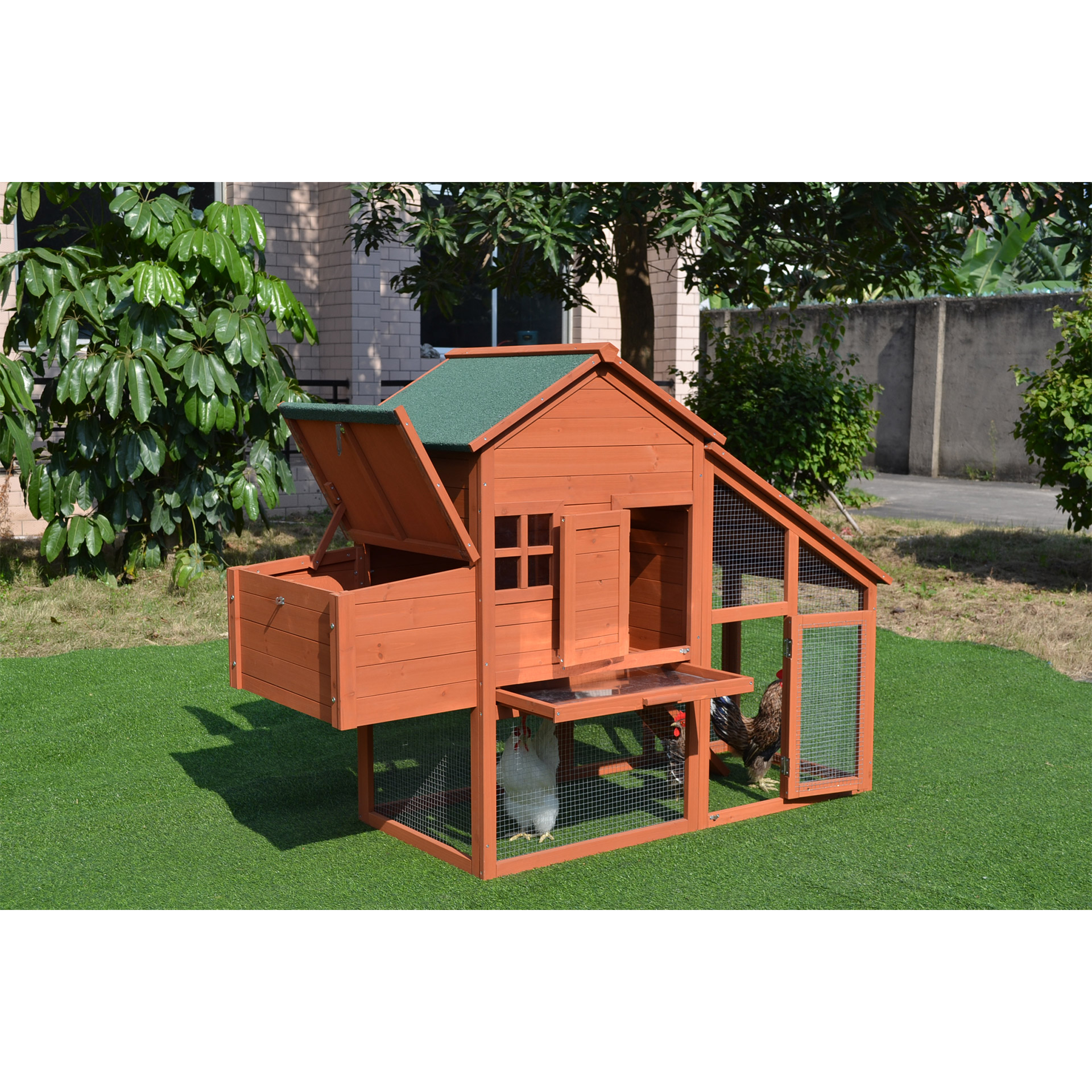 Gaiola Em Madeira p/Galinha Mod. Amesterdam