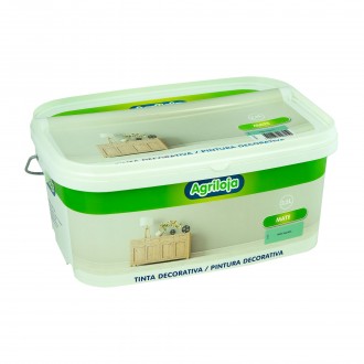 Tinta Plastica Decor.Verde 2,5LT  AGRILOJA