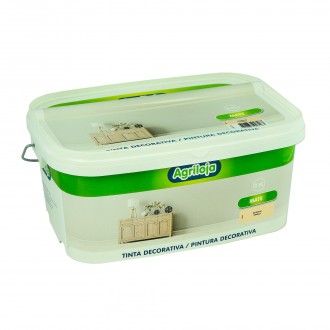 Tinta Plastica Decor.Baunilha 2,5LT  AGRILOJA