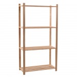 Estante 4 Ripa Madeira Natura 4 Prateleira ARTEMIS Estante 4 Ripa Madeira Natura 4 Prateleira ARTEMIS