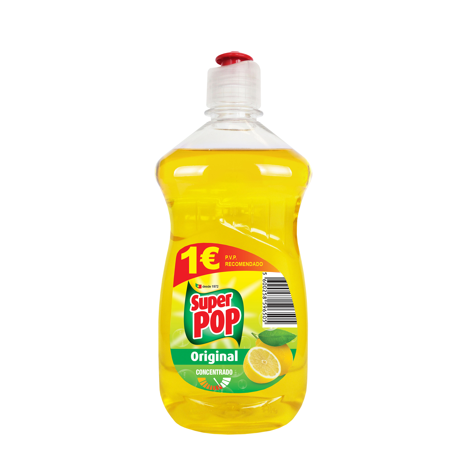 Detergente Loiça Manual Limão 460 ML SUPER POP