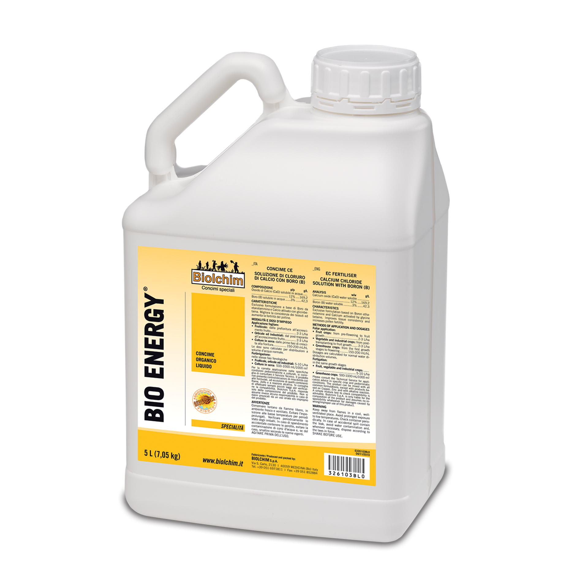 BIO-ENERGY VEG 5L BIOLCHIM