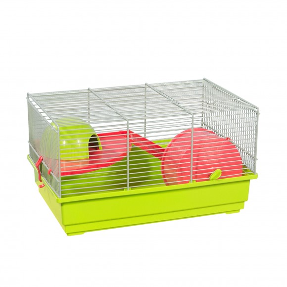 GAIOLA P/HAMSTER 39X25,5X22 CM