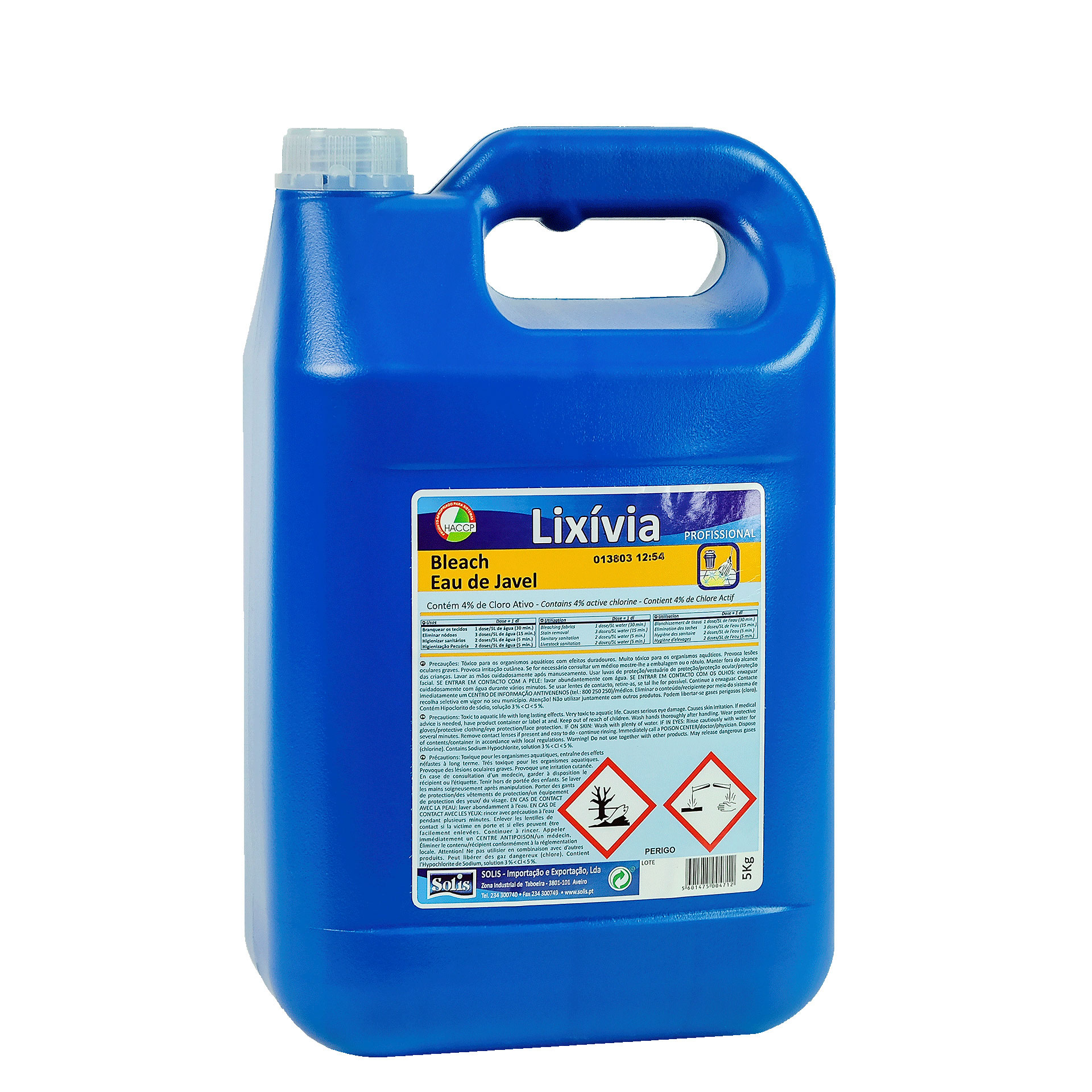 Lixívia 5 L SOLIS