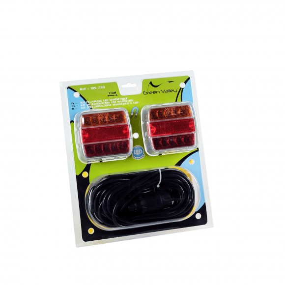Kit Sinalizao Magntico LED + Cabo LINEXTRAS