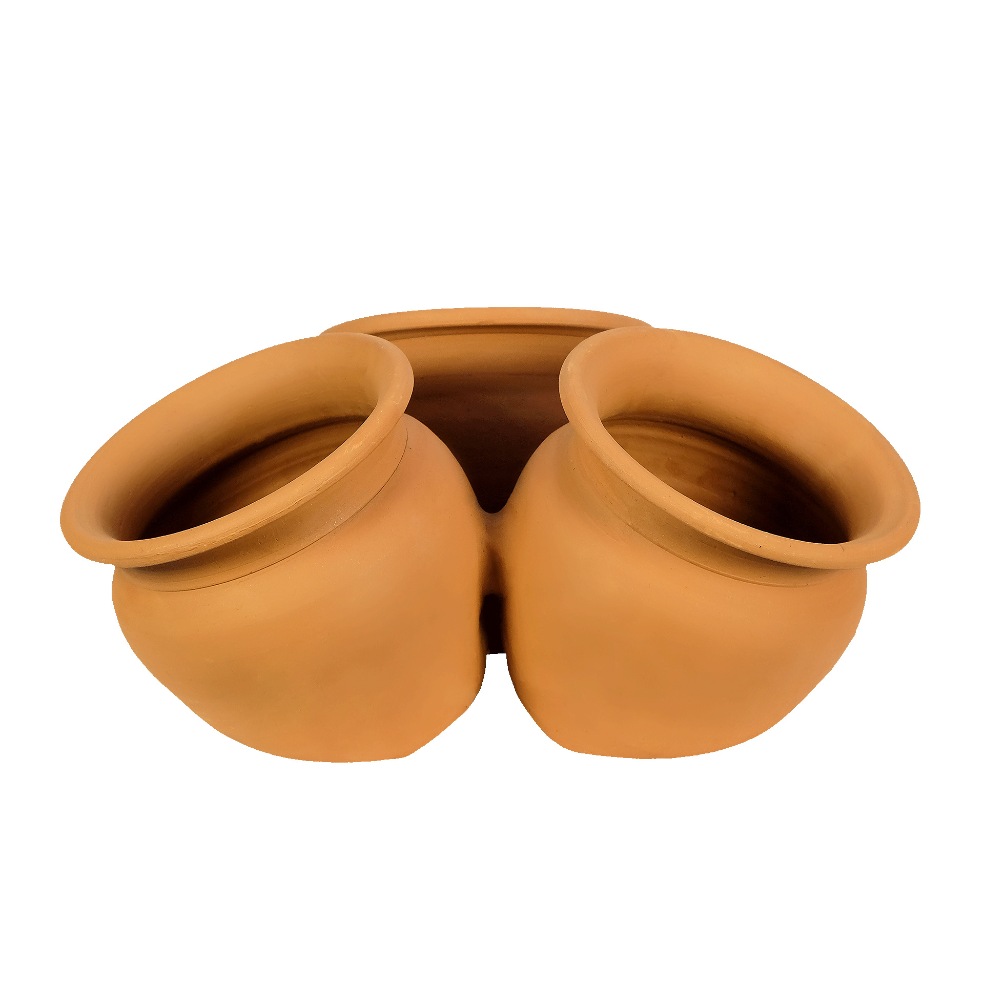 Vaso Cerâmico 3 Colados 22X48 CM TAMEFF