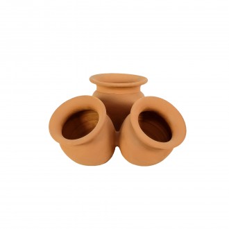 Vaso Cermico 3 Colados 14X32 CM TAMEFF