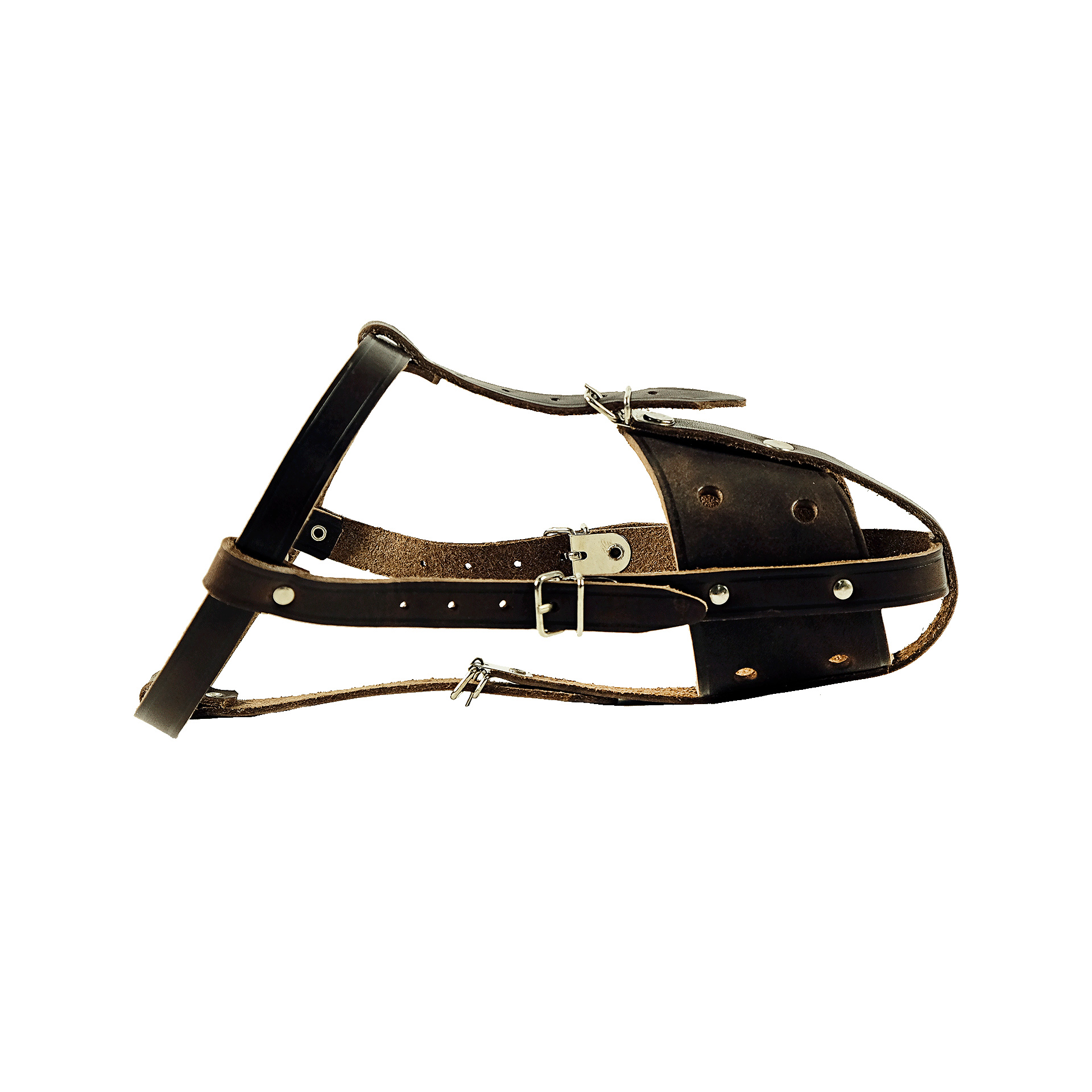 Açaime De Pele Para Cão 12B MARPEL