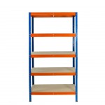 Estante Metlica com Tampo em madeira LITAN