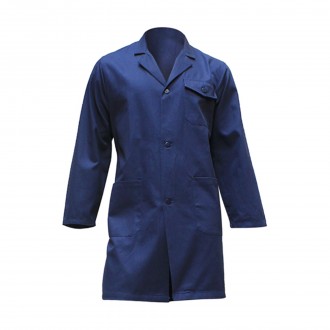 Bata Sarja Poliester/Algodo XL Azul CLS