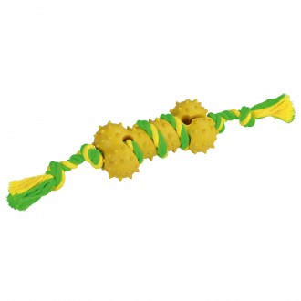 BRINQUEDO PARA CO OSSO COM CORDA 30 CM