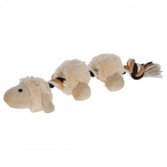 BRINQUEDO PARA CO DE PELUCHE OVELHA 39 CM