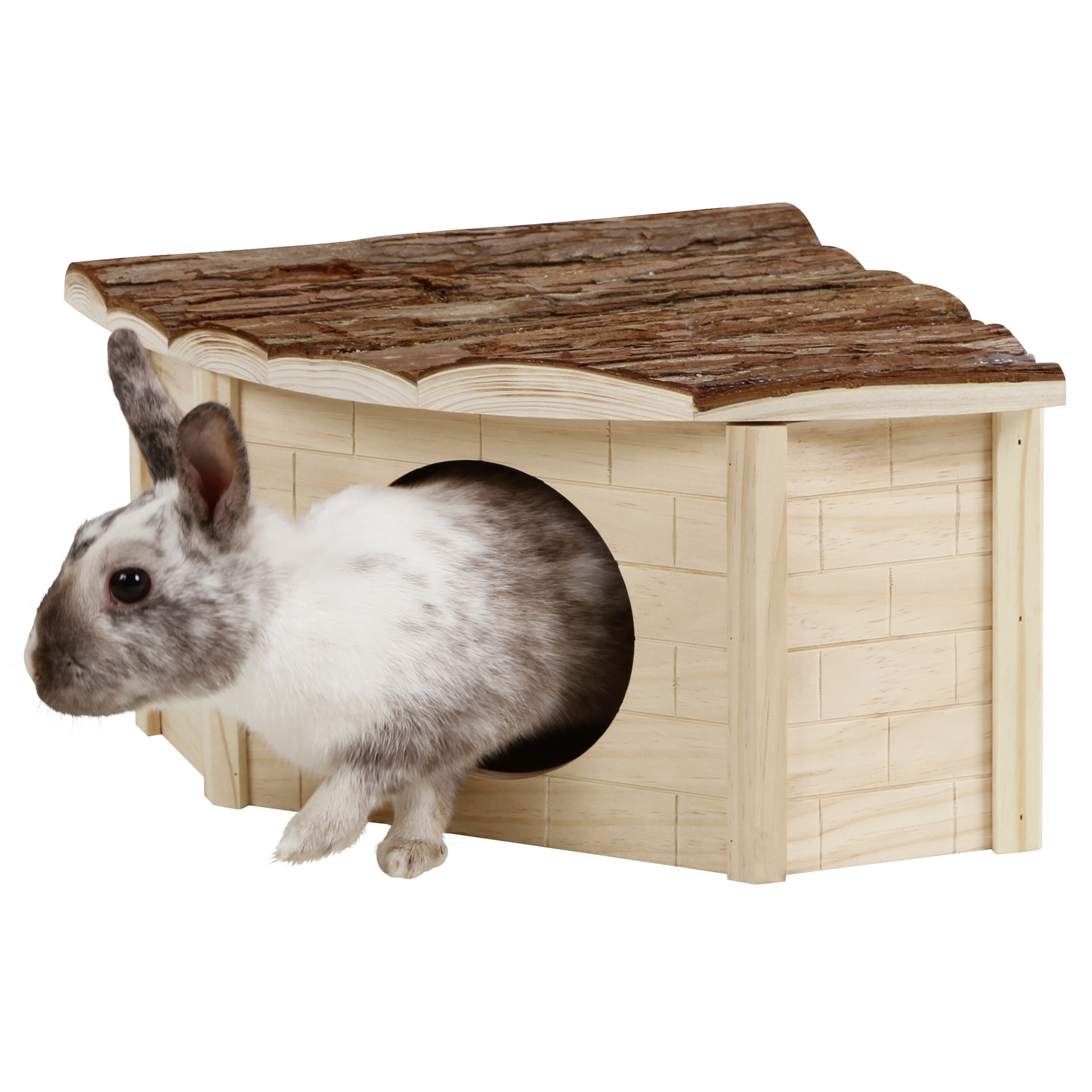 Casa Madeira Canto P/Roedores 31X31X20 CM KERBL