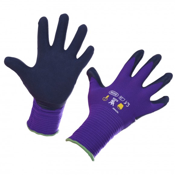 Luva Jard Crianca 5/8A Roxo KERBL