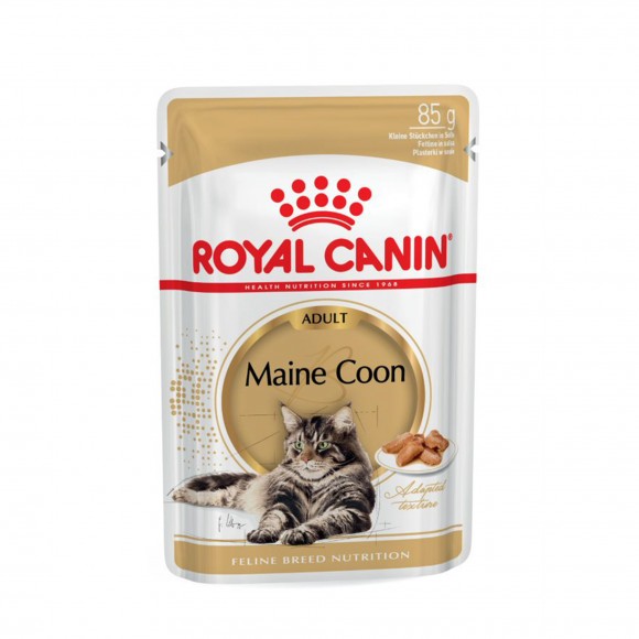 ALIMENTO HMIDO PARA GATO ADULTO MAINE COON 85 G