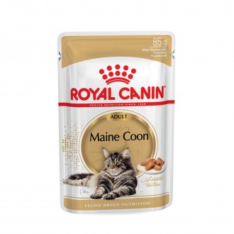 ALIMENTO HMIDO PARA GATO ADULTO MAINE COON 85 G