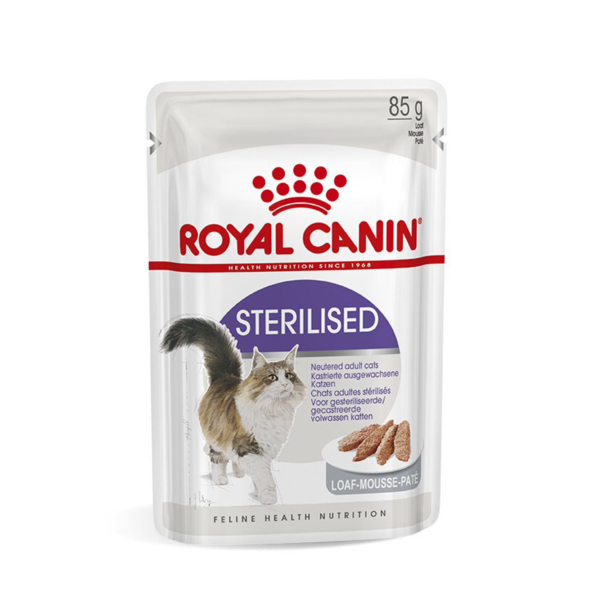Alimento Húmid Gat Esteriliz Loaf 85 G ROYAL CANIN