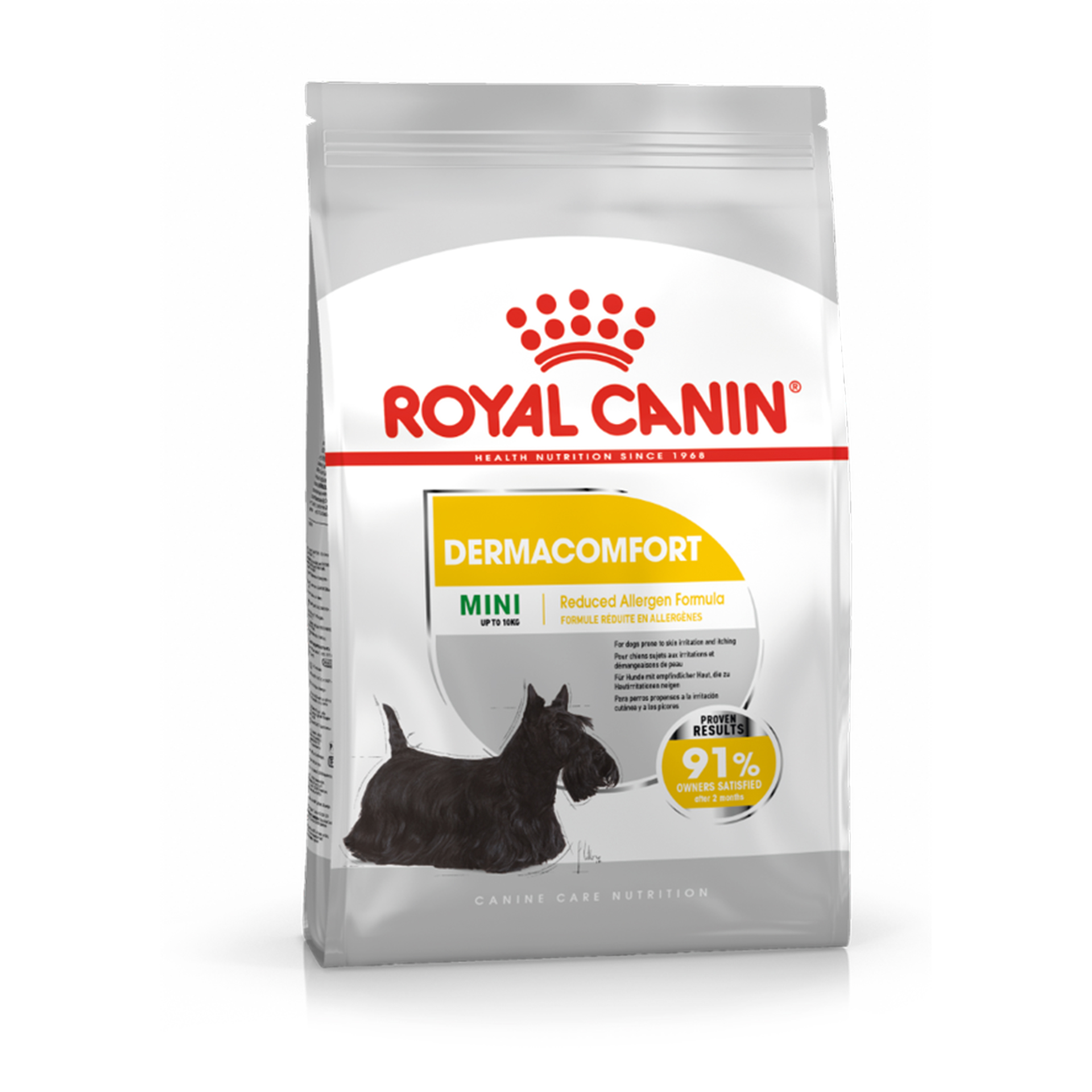 Alim Seco Cão Dermacomf Min Adult 3 KG ROYAL CANIN