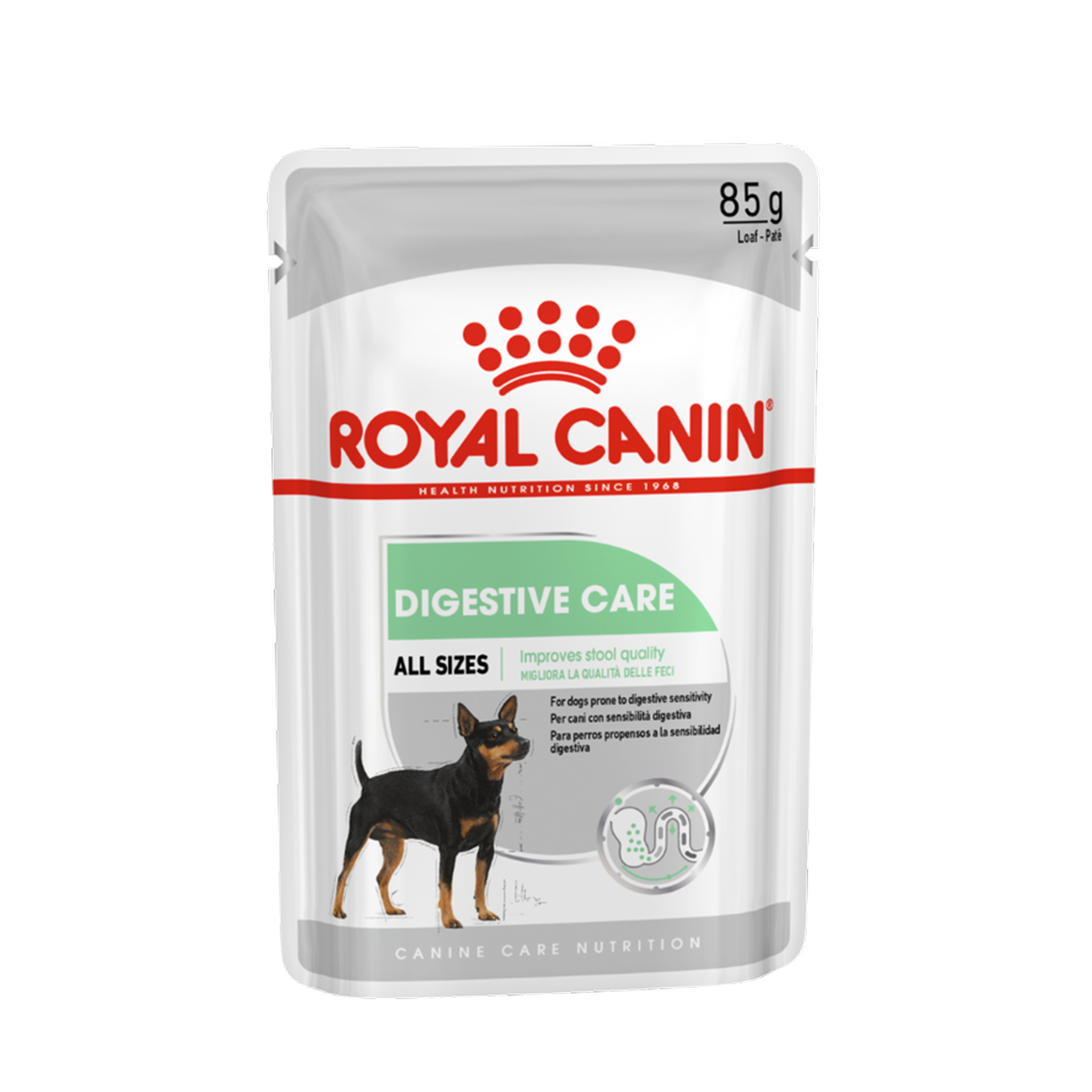 Al Húmido Cão Adulto Digest Care 85 G ROYAL CANIN