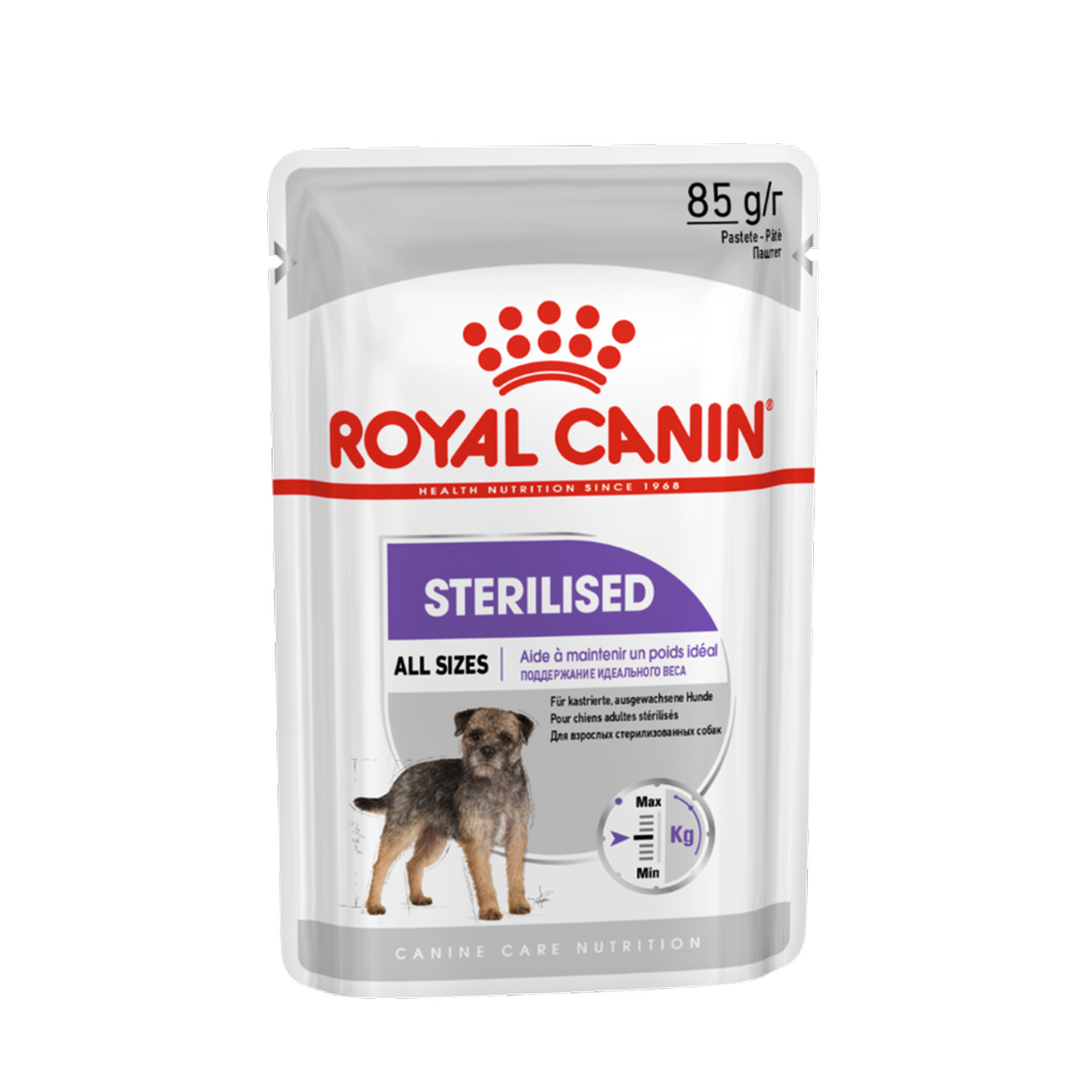 Al Húmido Cão Adulto Esterilizado 85 G ROYAL CANIN