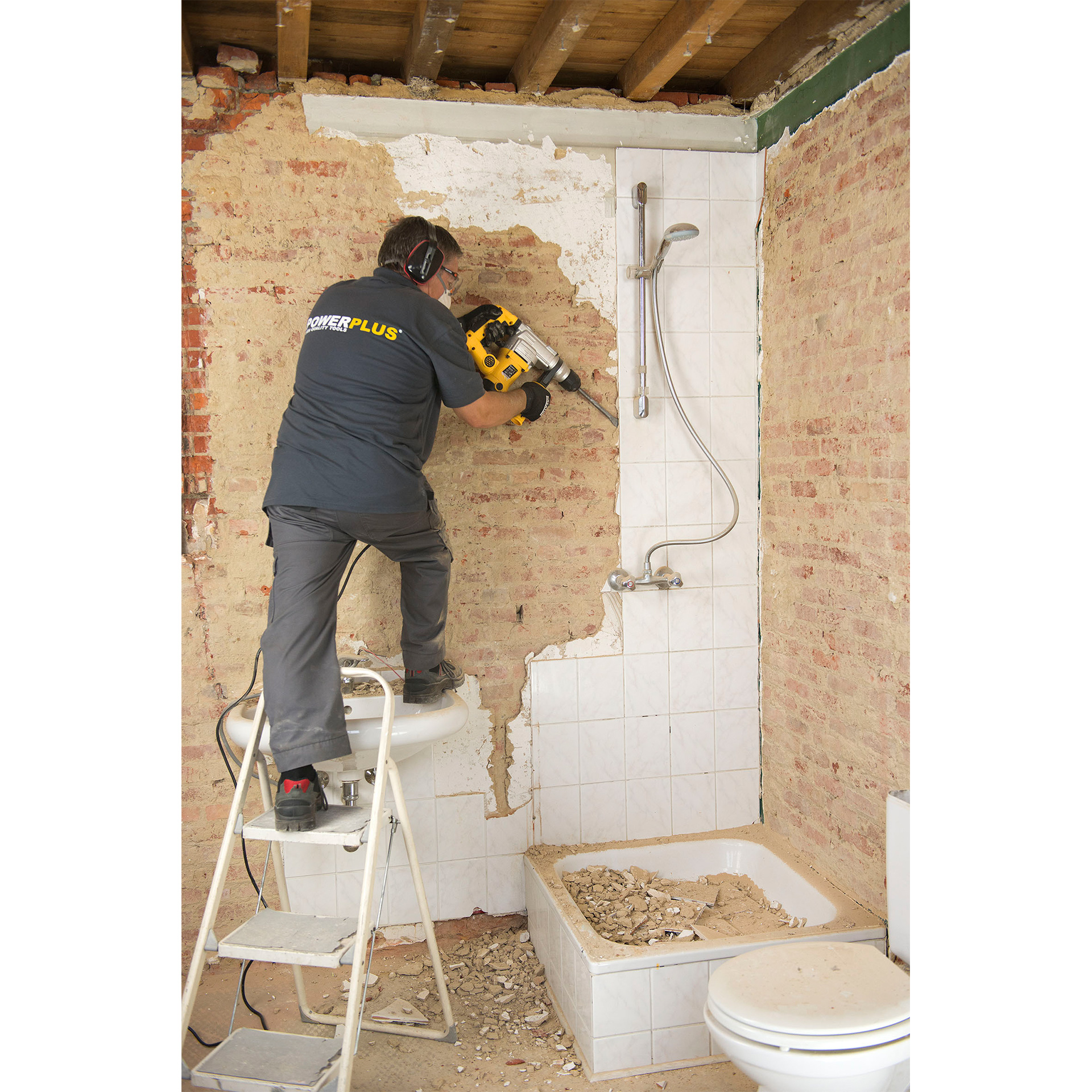 Martelo Electropneumático 1250 POWERPLUS