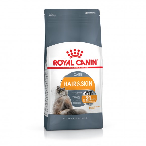 Alimento Gato Hair & Skin 400 G ROYAL CANIN
