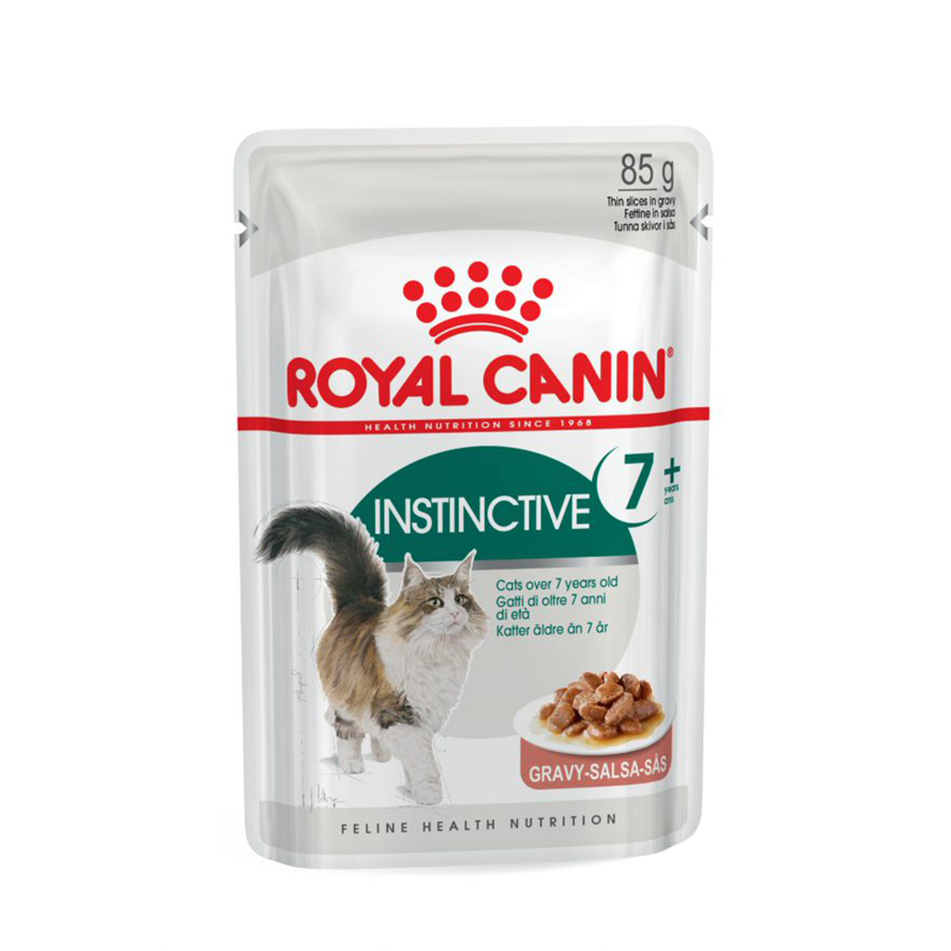 Alimento Húmid Gato Instintive 7+ 85 G ROYAL CANIN