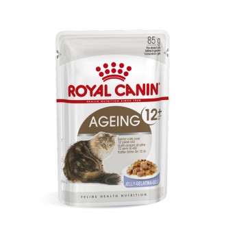 ALIMENTO HMIDO PARA GATO AGEING 12+ 85 G