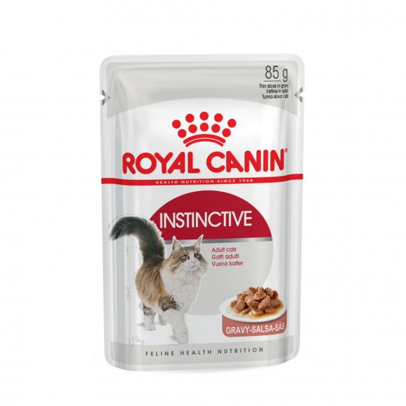 ALIMENTO HMIDO P/GATO INSTINTIVE GRAVY 85 GR