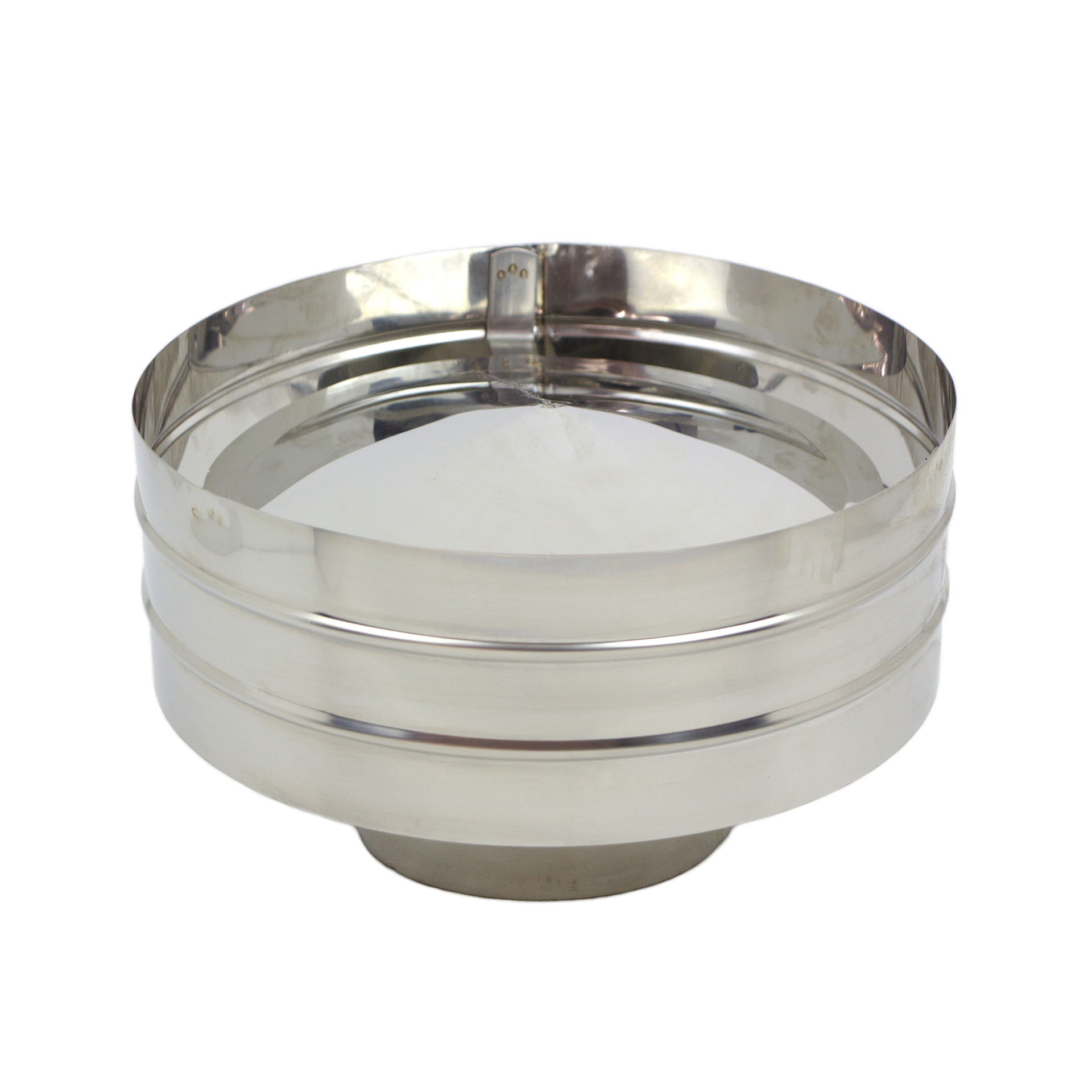 Chapeu Aba S/C Parede Dupla Inox 80/130