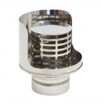 Chapeu p/ Fachada Eris Inox 80Mm Chapeu p/ Fachada Eris Inox 80Mm