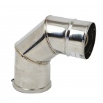 Curva 90 Inox 125Mm Curva 90 Inox 125Mm