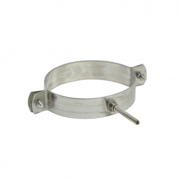 Abracadeira Parede Inox 080Mm
