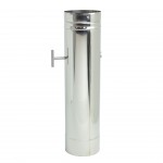 Tubo Inox Regulavel 120Mm 0,5Mt Tubo Inox Regulavel 120Mm 0,5Mt