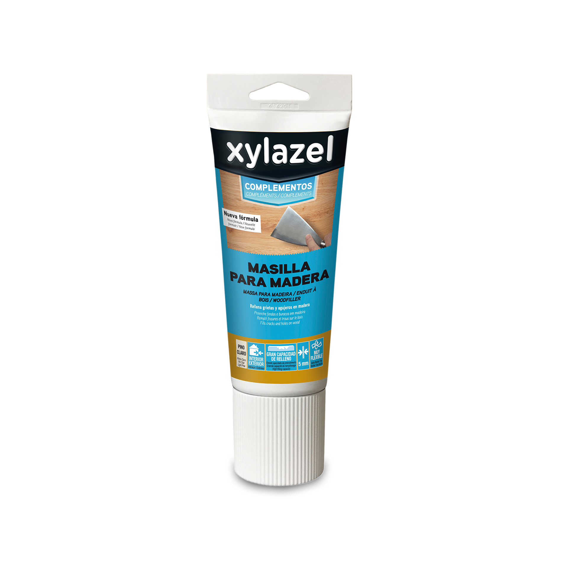 Massa Madeira Branco XYLAZEL 250Gr