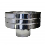 Chapeu Inox Aba 140Mm
