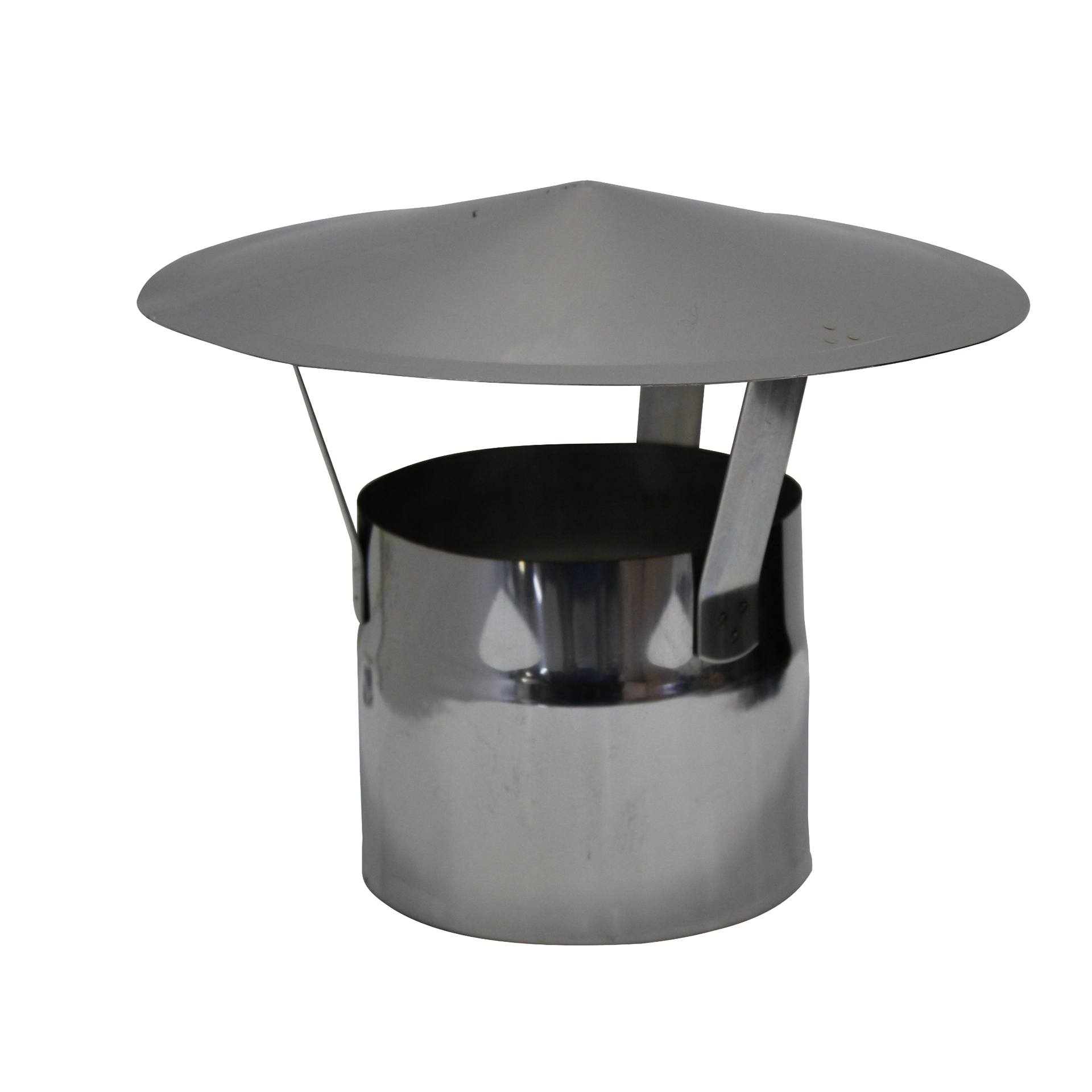 Chapeu Inox Redondo 140Mm