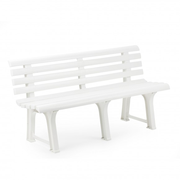 BANCO JARDIM BRANCO 145 CM