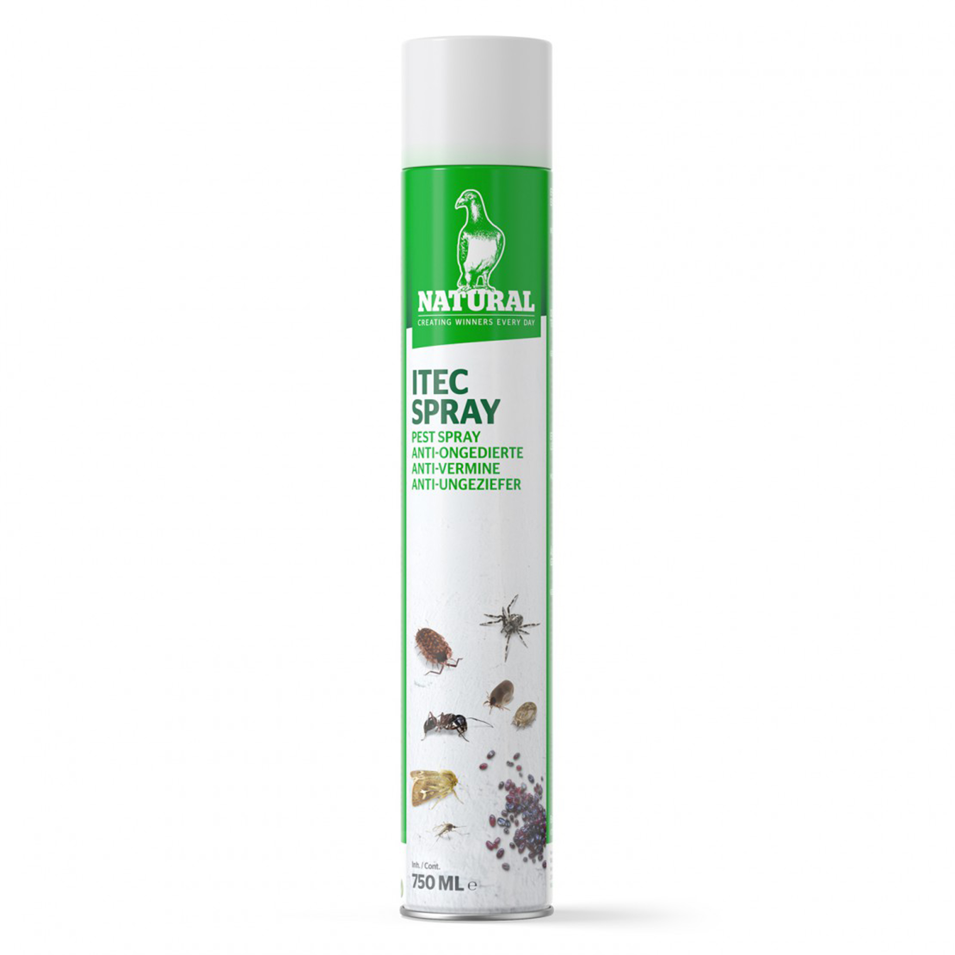 Spray Anti Parasitario p/ Pombos NATURAL 750ML