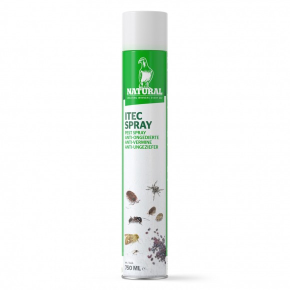 Spray Anti Parasitario p/ Pombos NATURAL 750ML