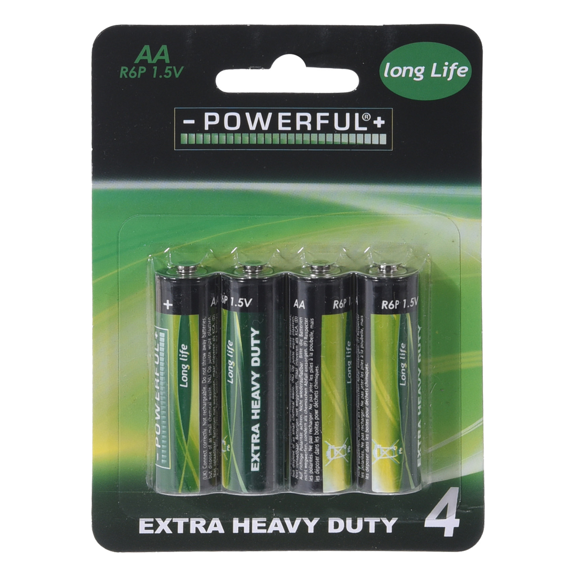 Pilha Cloreto de Zinco R6Aa 4Un