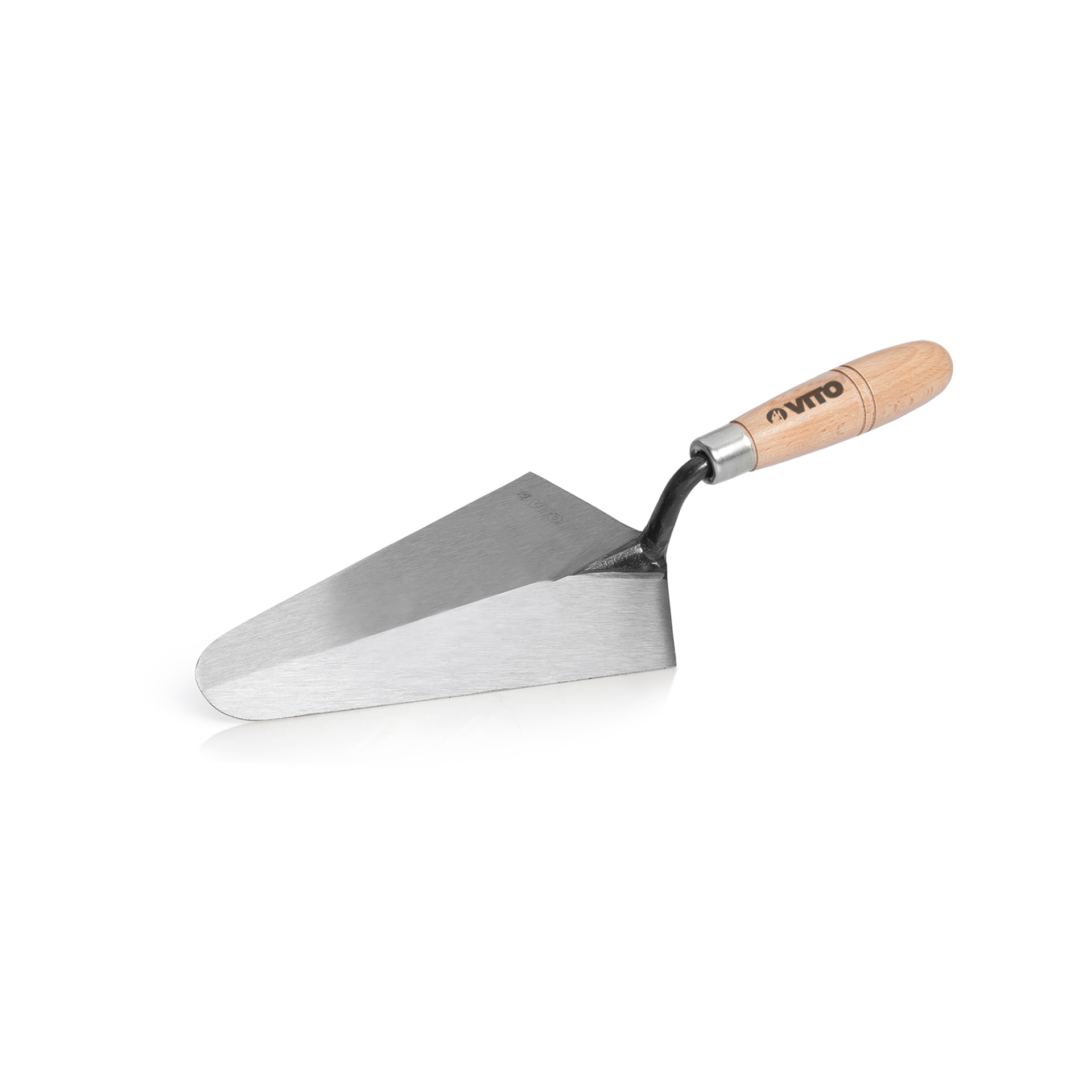 Colher Pedreiro Forjada Cantos Cortados 220 VITO