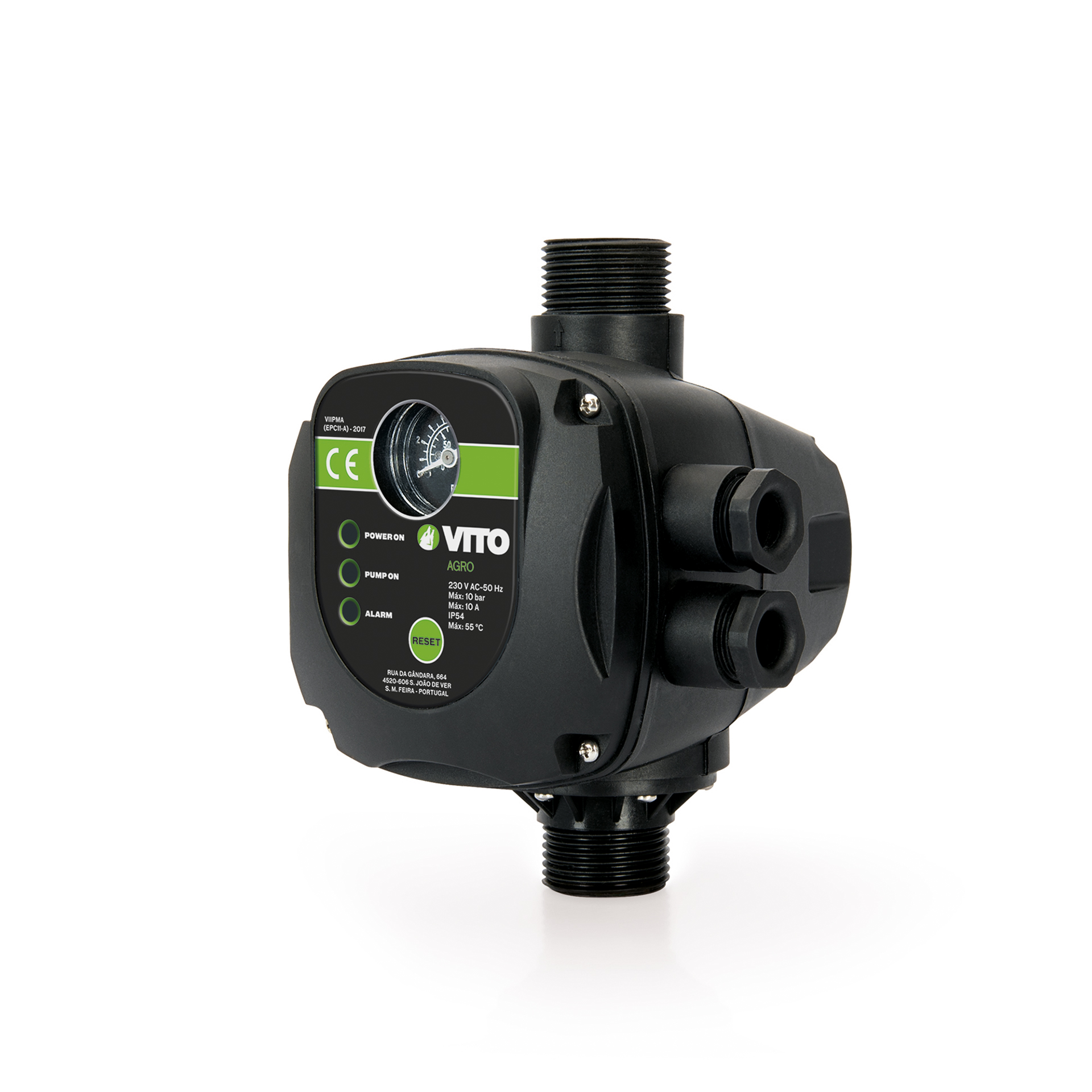 Interruptor Pressão Com Manómetro VITO