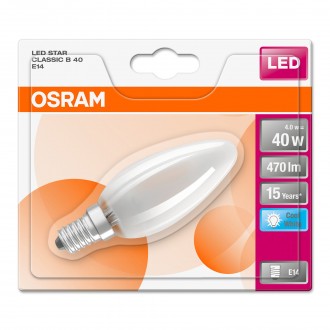 Lamp led star classic fosca b40 br 470lm OSRAM