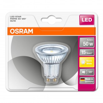 Lamp Led Star Par16 50 120 Gu10 Ama 350Lm OSRAM